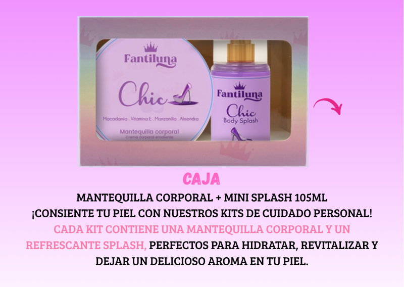 19. Caja mantequilla corporal+mini splash
