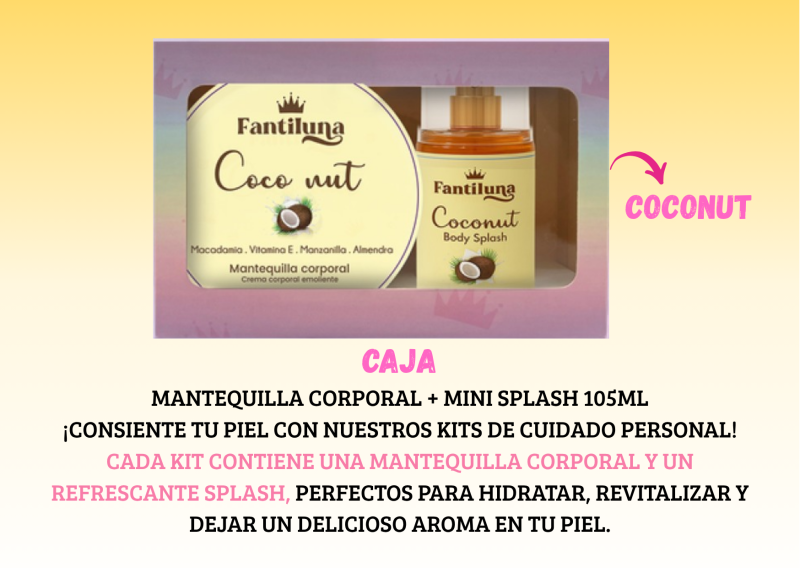 23. Caja mantequilla corporal+mini splash