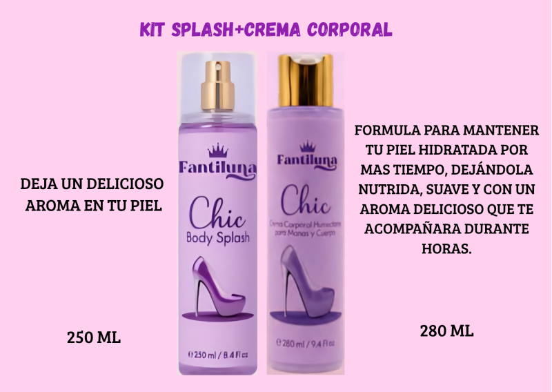 42. Kit splash+crema corporal