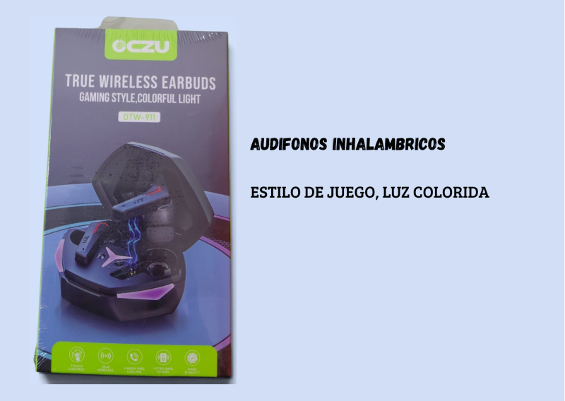 64. Audífonos inhalambricos