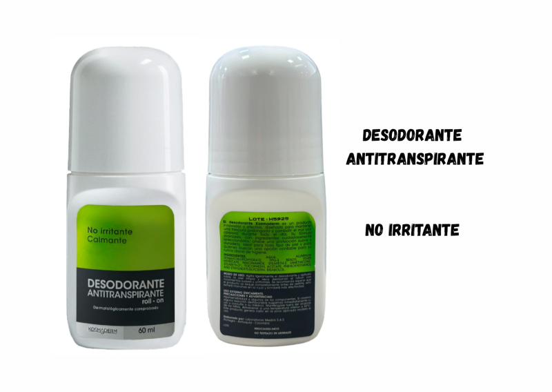 76. Desodorante Antitranspirante