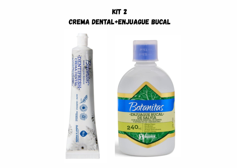 crema dental+enjuague bucal