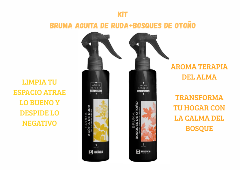 91. Kit bruma agüita de ruda+bosques de otoño