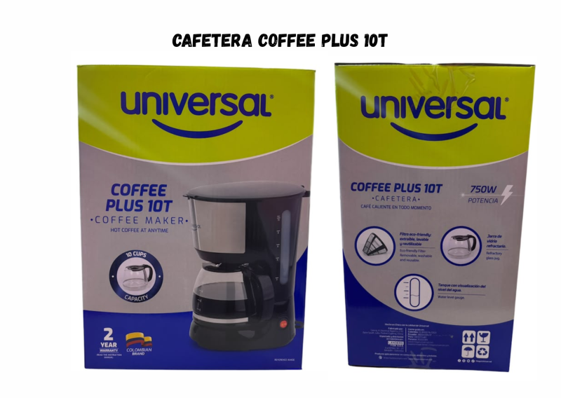 92.Cafetera coffee plus 10T
